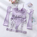 Body Renda c/ Luvas & Ligas