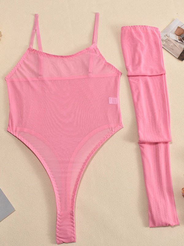 Conjunto Renda c/ Meias