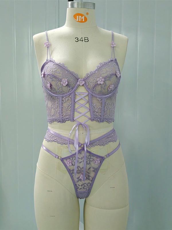 Lingerie Renda c/ Flores