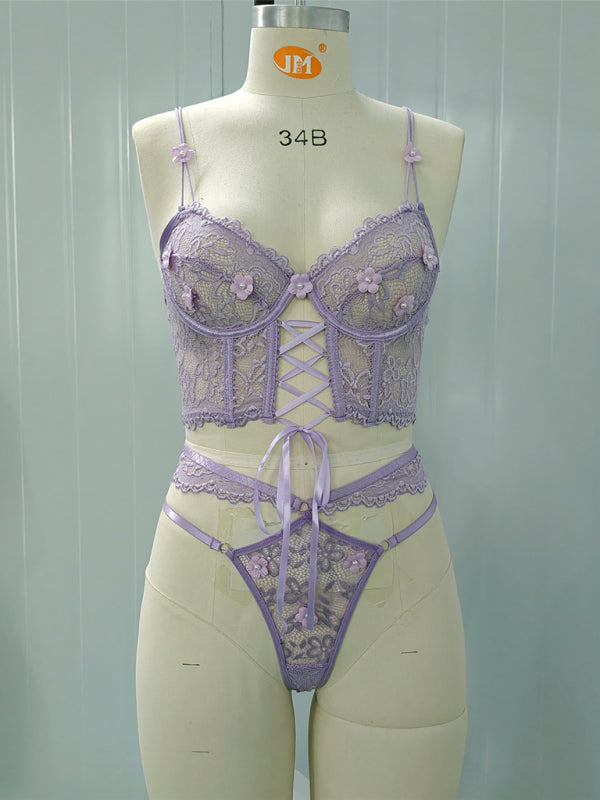 Lingerie Renda c/ Flores